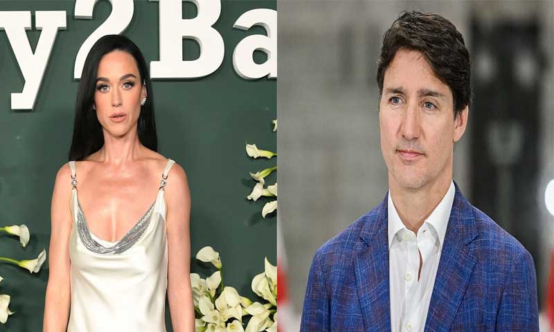 Justin Trudeay Katy Perry