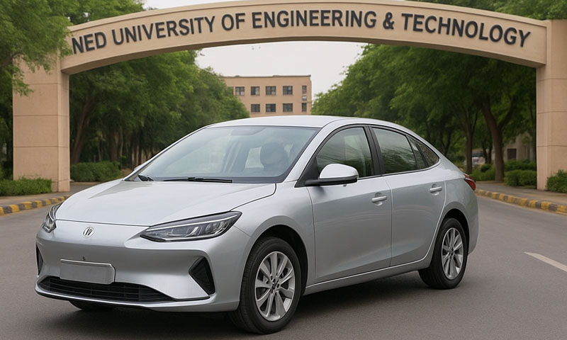 First AI-powered driverless car developed in Pakistan