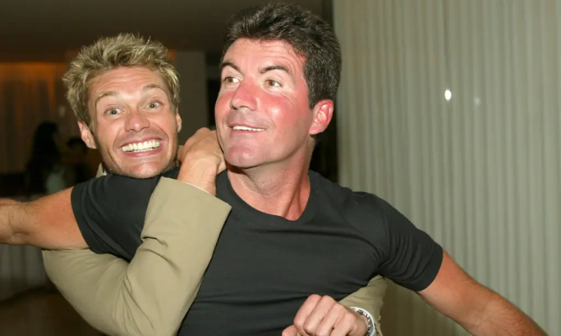 Simon Cowell and Ryan Seacrest