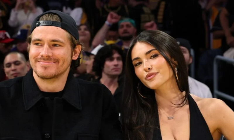 Justin Herbert and Madison Beer