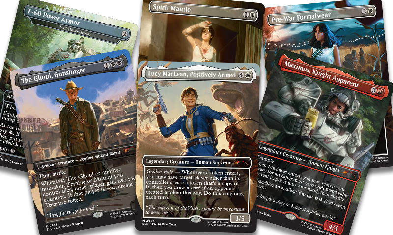 Rad cards for a rad wasteland: MTG x Fallout Superdrop