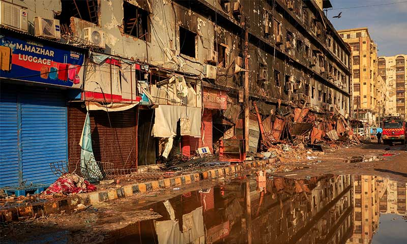 Gul Plaza fire: 30 confirmed dead; death toll expected to rise as recovery efforts continue