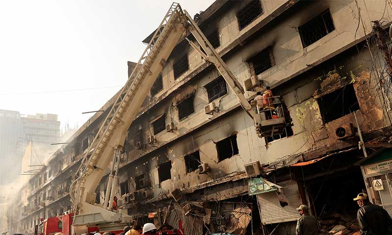 Between hope and ashes: families await answers after Gul Plaza fire