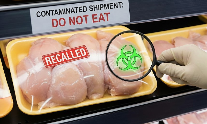 Contamination scare hits chicken; you’ll have to wait for your grilled breast