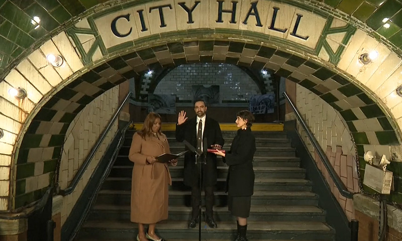 Mamdani takes oath as NYC’s mayor, first to use Quran in swearing-in ceremony